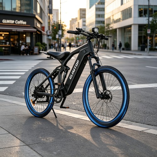 Electric mountain bike - electric,